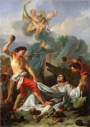 Martyrdom of St. Stephen, 1745